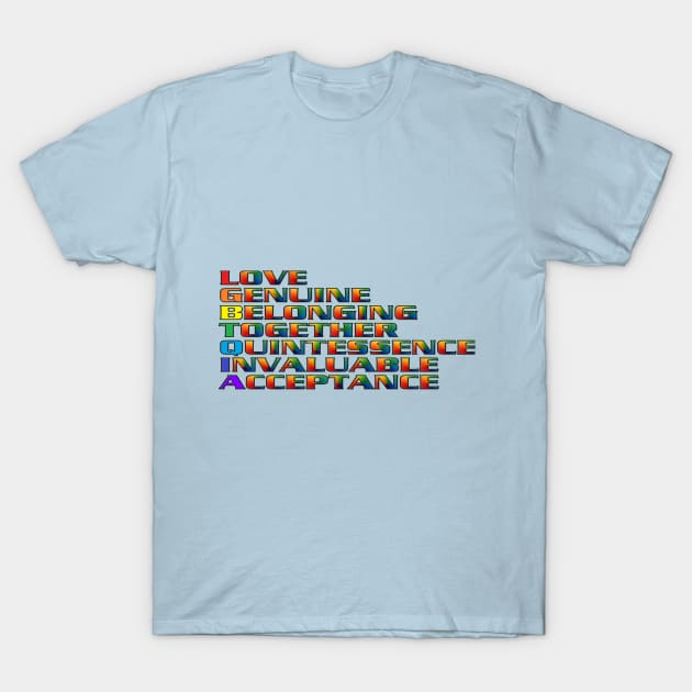 LGBTQIA - A meaning T-Shirt by ToriJones